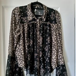 Free People Sheer Top